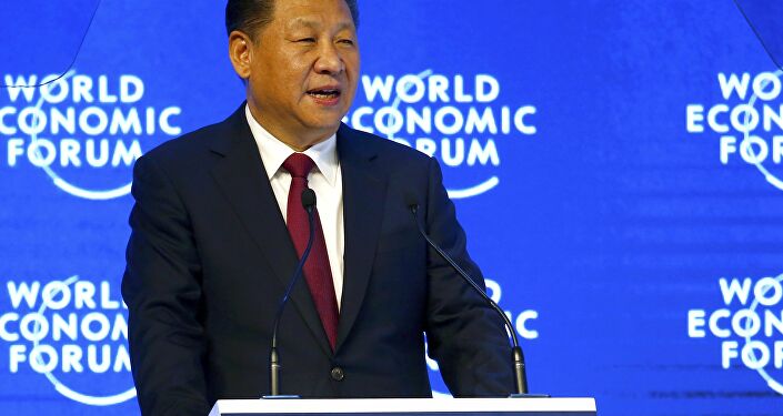 Çin Devlet Başkanı Şi Cinping, 2017 Dünya Ekonomik Forumu Yıllık Toplantısı'nda konuştu 