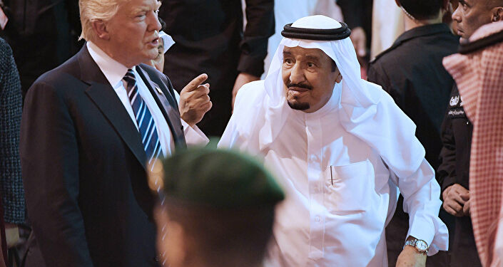 ABD Başkanı Donald Trump- Suudi Arabistan Kralı Selman 
