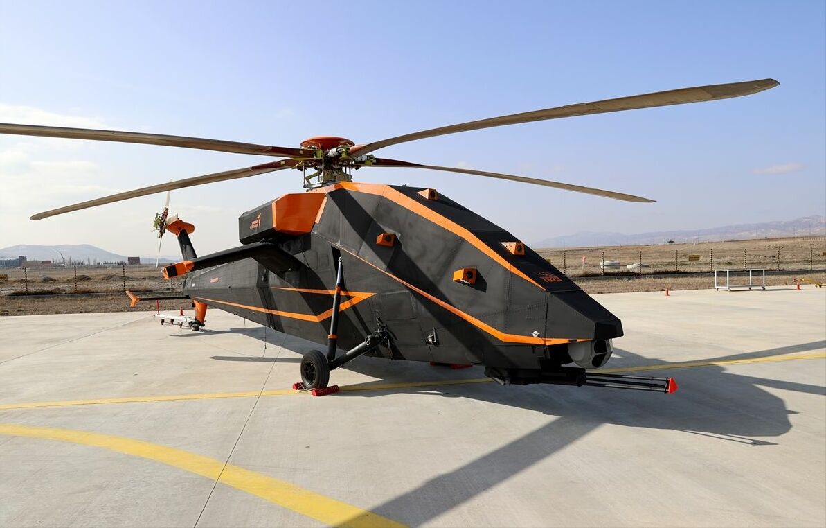 T629 helikopterinin insansız ve elektrikli versiyonunun ön prototipi
