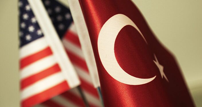 ABD Türkiye bayrakları