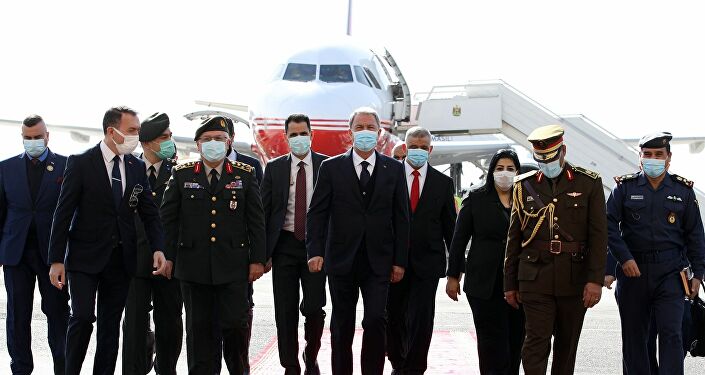 Milli Savunma Bakanı Hulusi Akar, beraberinde Genelkurmay Başkanı Org. Yaşar Güler ile Irak’ta