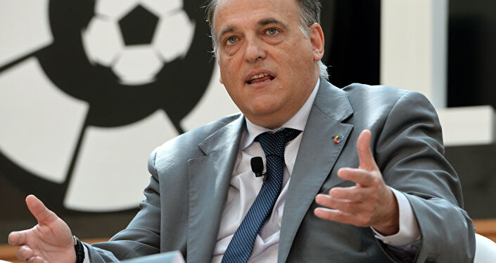 İspanya Profesyonel Futbol Ligi (LFP) Başkanı Javier Tebas,