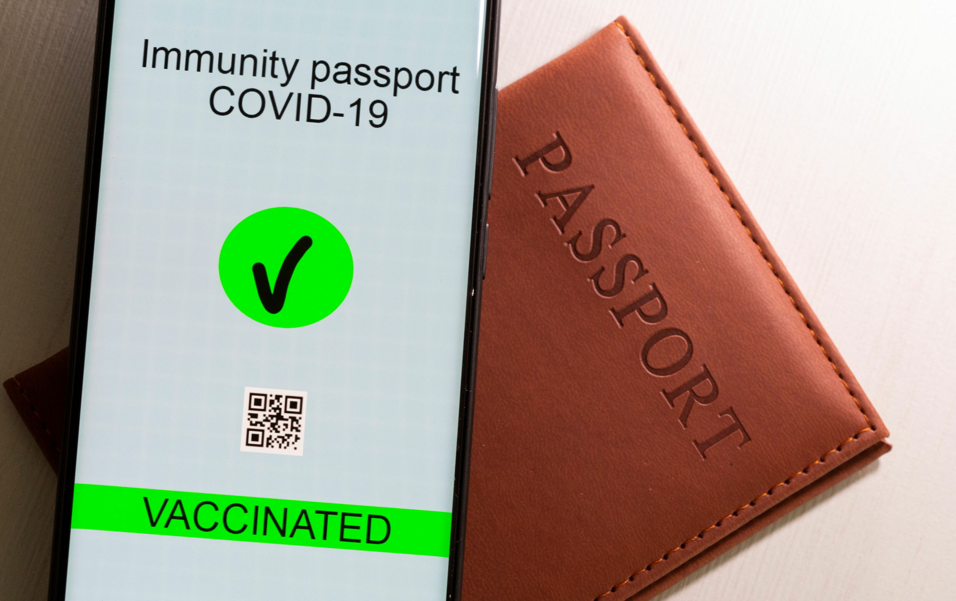 AB'de kullanıma girmesi planlanan dijital Kovid-19 bağışıklığı pasaportu illüstrasyonu