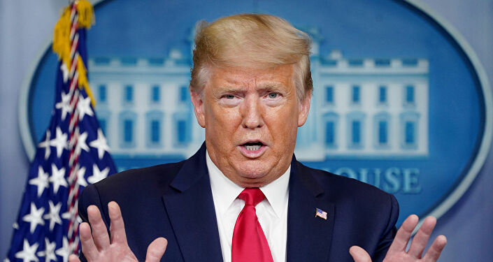 ABD Başkanı Donald Trump, Beyaz Saray'da düzenlenen günlük Koronavirüs Görev Gücü basın toplantısında açıklamalarda bulundu.