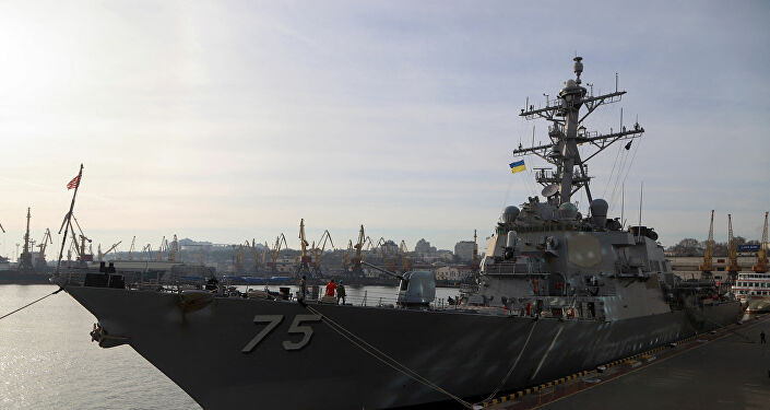 Ukrayna donanması, Karadeniz’de NATO gemileriyle tatbikat yaptı