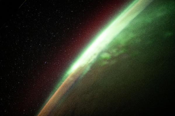 Uzaydan Hint Okyanusu'ndaki kuzey ışıkları görüntülendi
