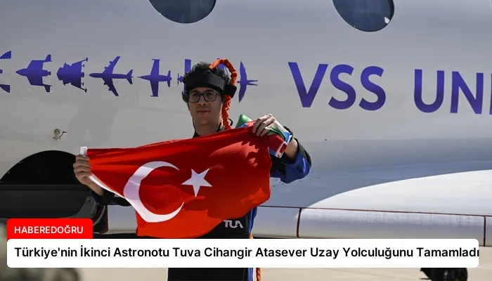 Türkiye’nin İkinci Astronotu Tuva Cihangir Atasever Uzay Yolculuğunu Tamamladı