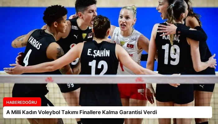 A Milli Kadın Voleybol Takımı Finallere Kalma Garantisi Verdi