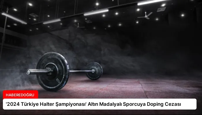 ‘2024 Türkiye Halter Şampiyonası’ Altın Madalyalı Sporcuya Doping Cezası