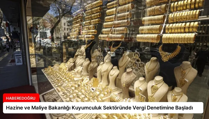 Hazine ve Maliye Bakanlığı Kuyumculuk Sektöründe Vergi Denetimine Başladı