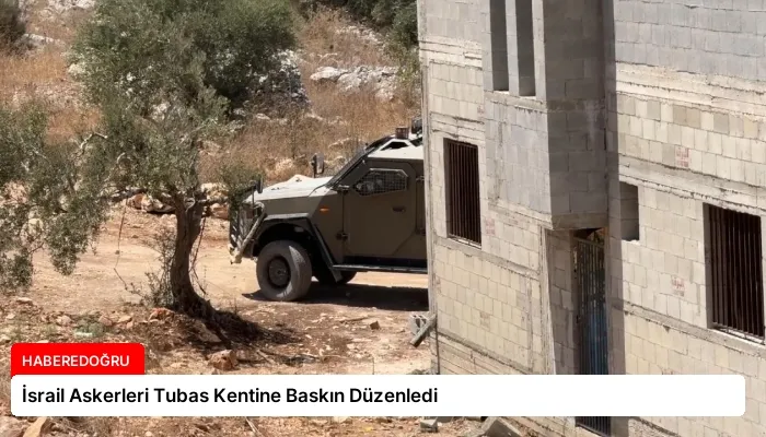 İsrail Askerleri Tubas Kentine Baskın Düzenledi