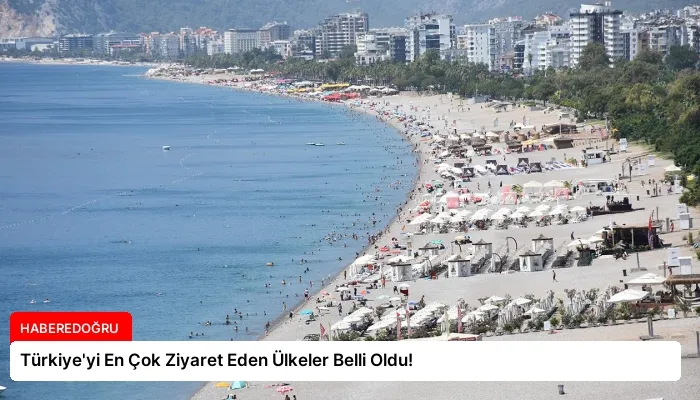 Türkiye’yi En Çok Ziyaret Eden Ülkeler Belli Oldu!