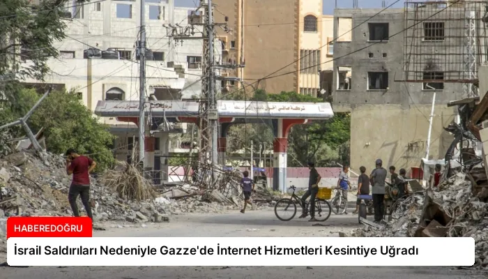 İsrail Saldırıları Nedeniyle Gazze’de İnternet Hizmetleri Kesintiye Uğradı
