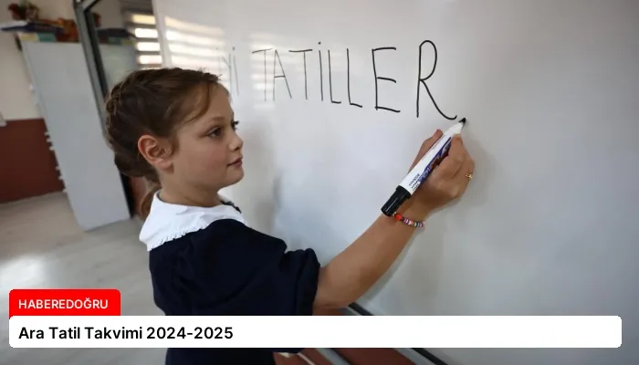 Ara Tatil Takvimi 2024-2025