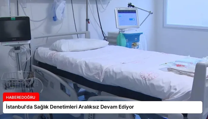 İstanbul’da Sağlık Denetimleri Aralıksız Devam Ediyor