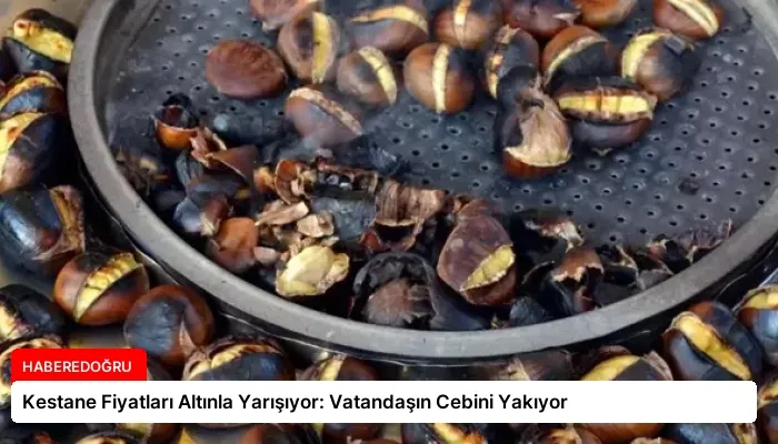 Kestane Fiyatları Altınla Yarışıyor: Vatandaşın Cebini Yakıyor