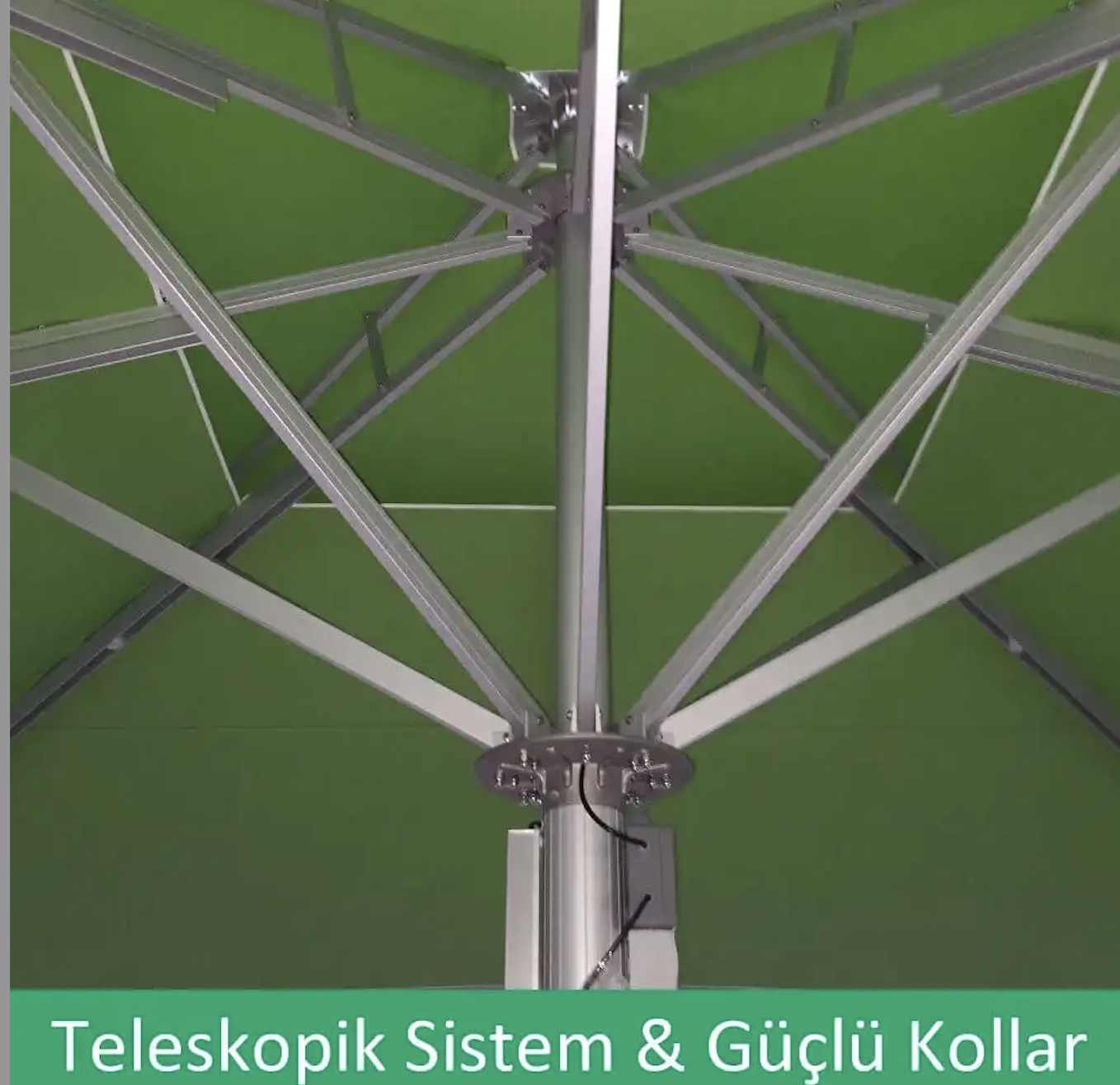 Havalandırma Sistemli Akbrella Bahçe Şemsiyeleri