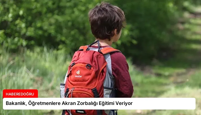 Bakanlık, Öğretmenlere Akran Zorbalığı Eğitimi Veriyor