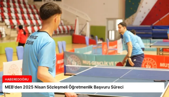 MEB’den 2025 Nisan Sözleşmeli Öğretmenlik Başvuru Süreci