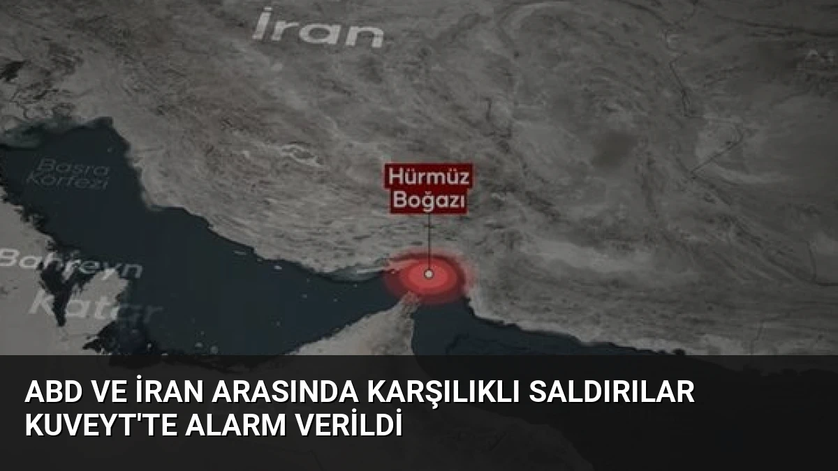 ABD ve İran Arasında Karşılıklı Saldırılar Kuveyt’te Alarm Verildi