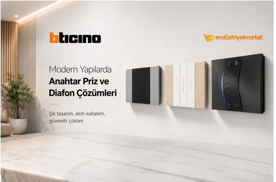 Modern Yapılarda Anahtar Priz ve Diafon Sistemlerine İlgi Artıyor